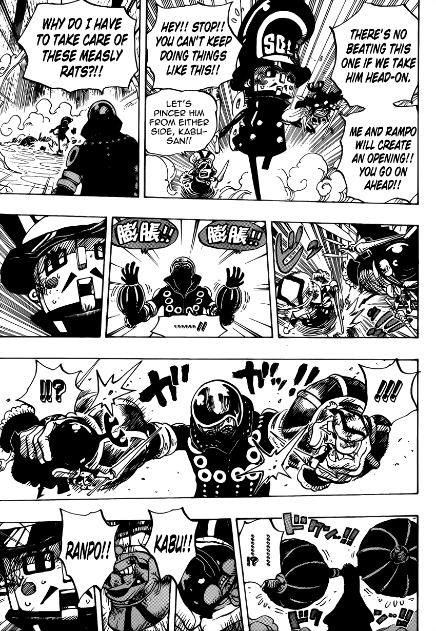 One Piece, Chapter 740 image 05